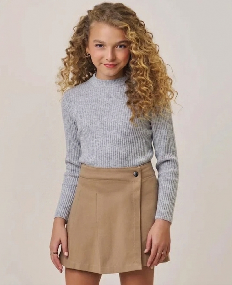Blusa Tricot Mescla Soft