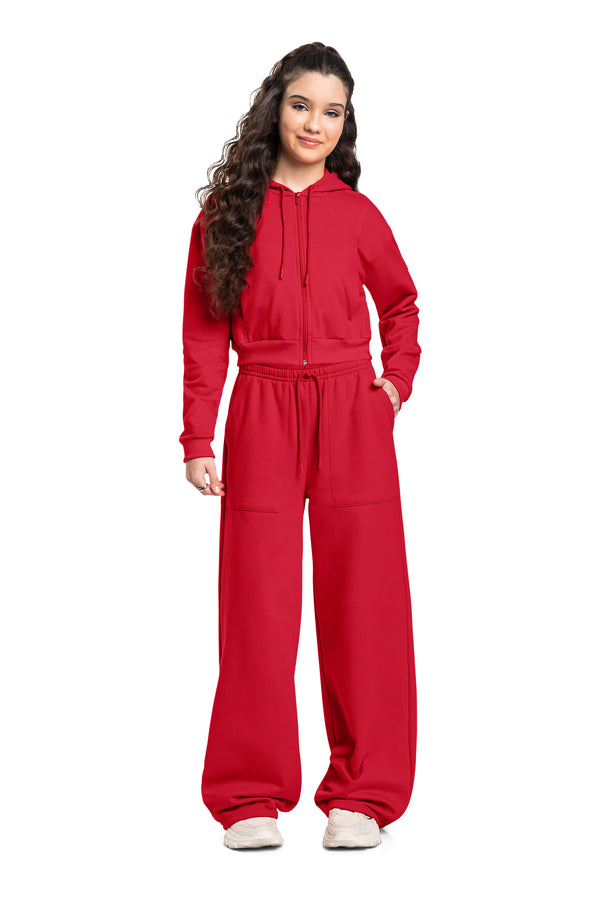 Calça Wide Leg Utility