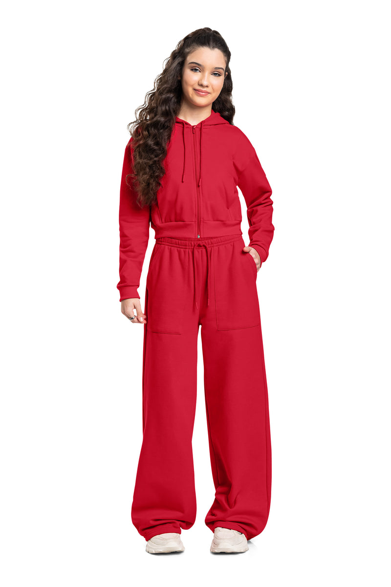 Calça Wide Leg Utility