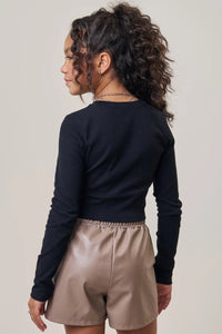 Blusa Rib Curve Essential 5