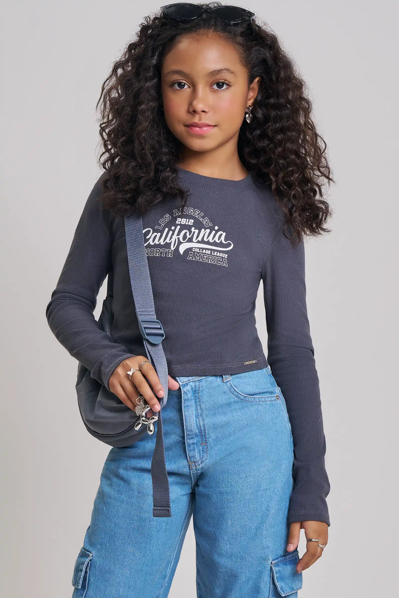 Blusa California Fine Rib