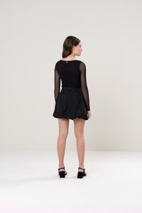 Blusa Decote Clean Tule 2