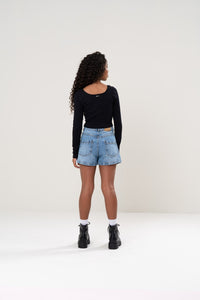 Shorts Saia Clean Light Wash 3