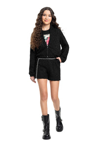 Jaqueta Bomber Texturizada 1
